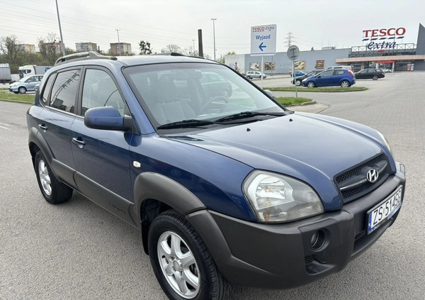 Hyundai Tucson cena 16400 przebieg: 190000, rok produkcji 2004 z Szczecin małe 407